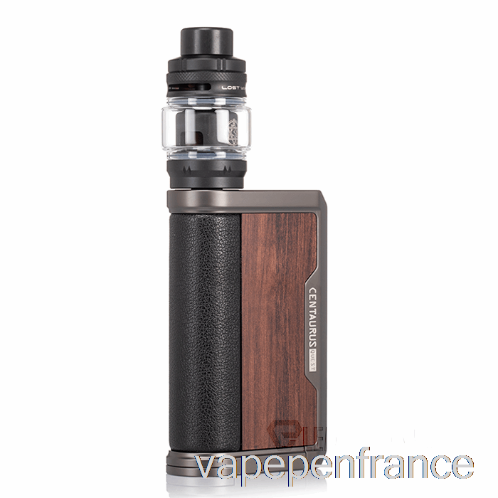 Kit De Démarrage Lost Vape Centaurus Q200 [réservoir Centaurus] Stylo Vape En Bois De Noyer Gunmetal